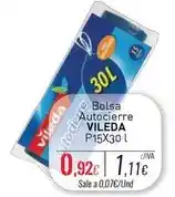 Cuevas Cash Vileda - bolsa autocierre oferta