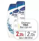 Cuevas Cash H&s - champu oferta
