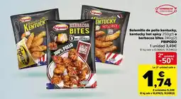 Carrefour Fripozo - solomillo de pollo kentucky, kentucky o ketch oferta