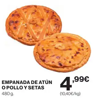 Supercor Empanada de atún o pollo y setas oferta