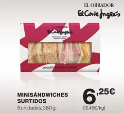 Supercor Minisandwiches surtidos oferta