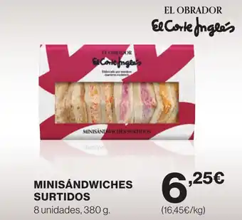 Supercor Minisandwiches surtidos oferta