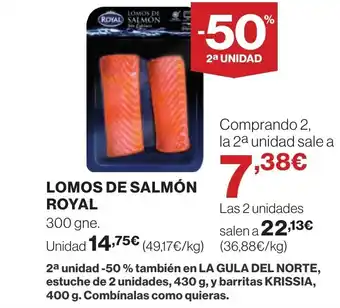 Supercor ROYAL Lomos de salmón oferta