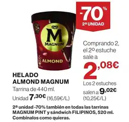 Supercor MAGNUM Helado almond oferta
