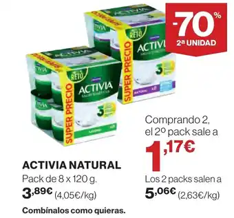 Supercor ACTIVIA Natural oferta