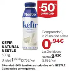 Supercor NESTLÉ Kéfir natural oferta