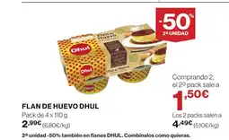 Supercor DHUL Flan de huevo oferta