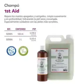 Setter Bakio Champú 1st aid oferta