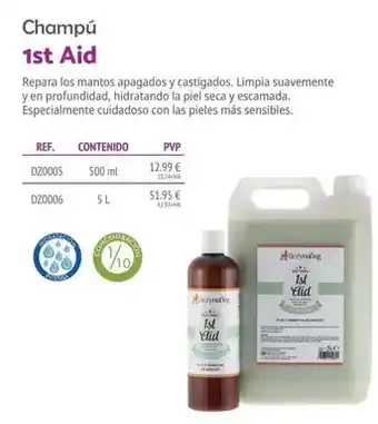 Setter Bakio Champú 1st aid oferta