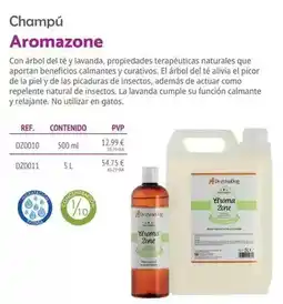 Setter Bakio Champú aromazone oferta