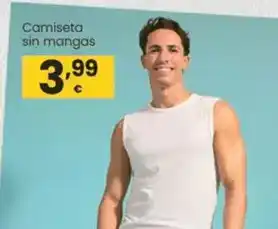 Eroski Camiseta sin mangas oferta
