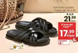 Eroski Sandalia paseo oferta