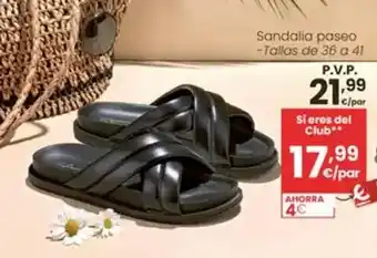 Eroski Sandalia paseo oferta