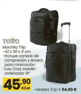 Eroski Totto - mochila trip oferta