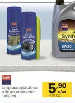 Eroski Krafft - limpiasalpicaderos o limpiatapicerías oferta