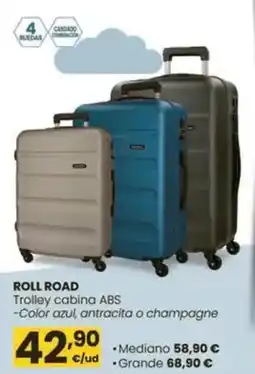 Eroski Roll road - trolley cabina abs abs oferta