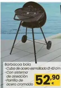 Eroski Barbacoa bola oferta