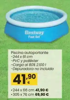 Eroski Bestway - piscina autoportante oferta