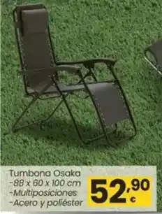 Eroski Tumbona osaka oferta