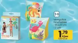 Eroski Intex - manguitos hinchables oferta