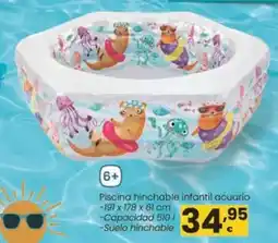 Eroski Intex - piscina hinchable infantil acuario oferta