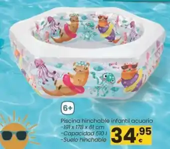 Eroski Intex - piscina hinchable infantil acuario oferta
