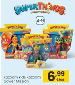 Eroski Superthings - kazoom kids kazoom power mission oferta
