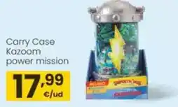 Eroski Super things - carry case kazoom power mission oferta