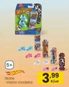 Eroski Hot wheels - skate oferta