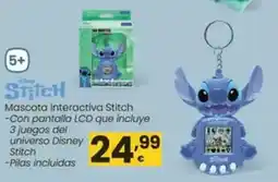 Eroski Mascota interactiva stitch oferta