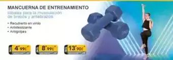 Eroski Mancuerna de entrenamiento oferta