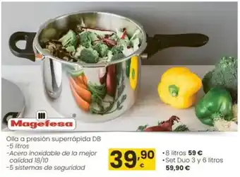Eroski Magefesa - olla a presión superrápida db oferta