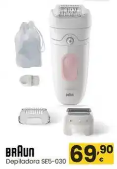 Eroski Braun - depiladora se5-030 oferta