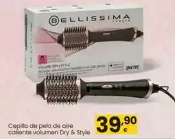 Eroski Bellissima - cepillo de pelo de aire caliente volumen dry & style oferta