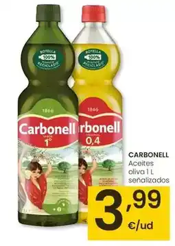Eroski Carbonell - aceites oliva senalizados oferta