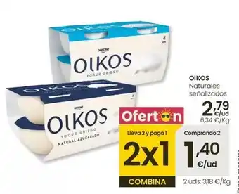 Eroski Oikos - naturales oferta