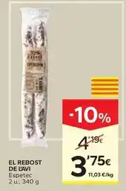 Eroski Eroski - pizza masa fina de jamon-queso oferta