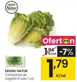 Eroski Eroski natur - corazones de cogollo oferta