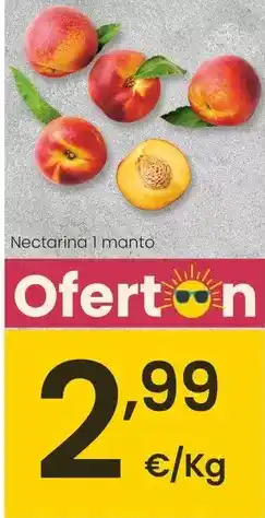 Eroski Nectarina 1 manto oferta
