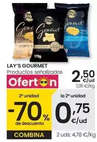 Eroski Lay's - gourmet productos senalizados oferta