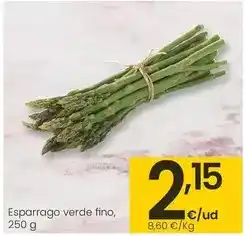 Eroski Esparrago verde fino oferta
