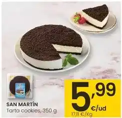 Eroski San martin - tarta cookies oferta