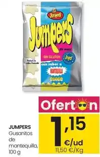 Eroski Jumpers - gusantos de mantequilla oferta