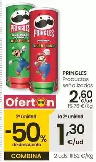 Eroski Pringles - productos senalizados oferta