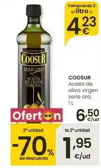 Eroski Coosur - aceite de oliva virgen serie oro oferta