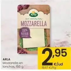Eroski Arla - mozzarella en lonchas oferta