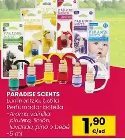 Eroski Paradise scents - perfumador botella oferta