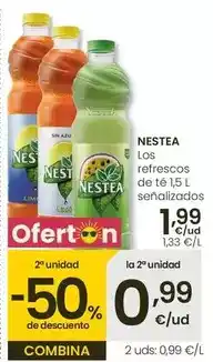 Eroski Nestea - los refrescos de te oferta