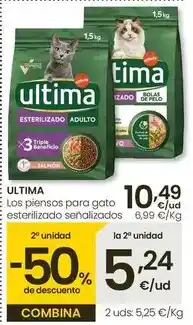 Eroski Última - los piensos para gato esterilizado senalizados oferta