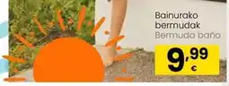 Eroski Bermuda baño oferta